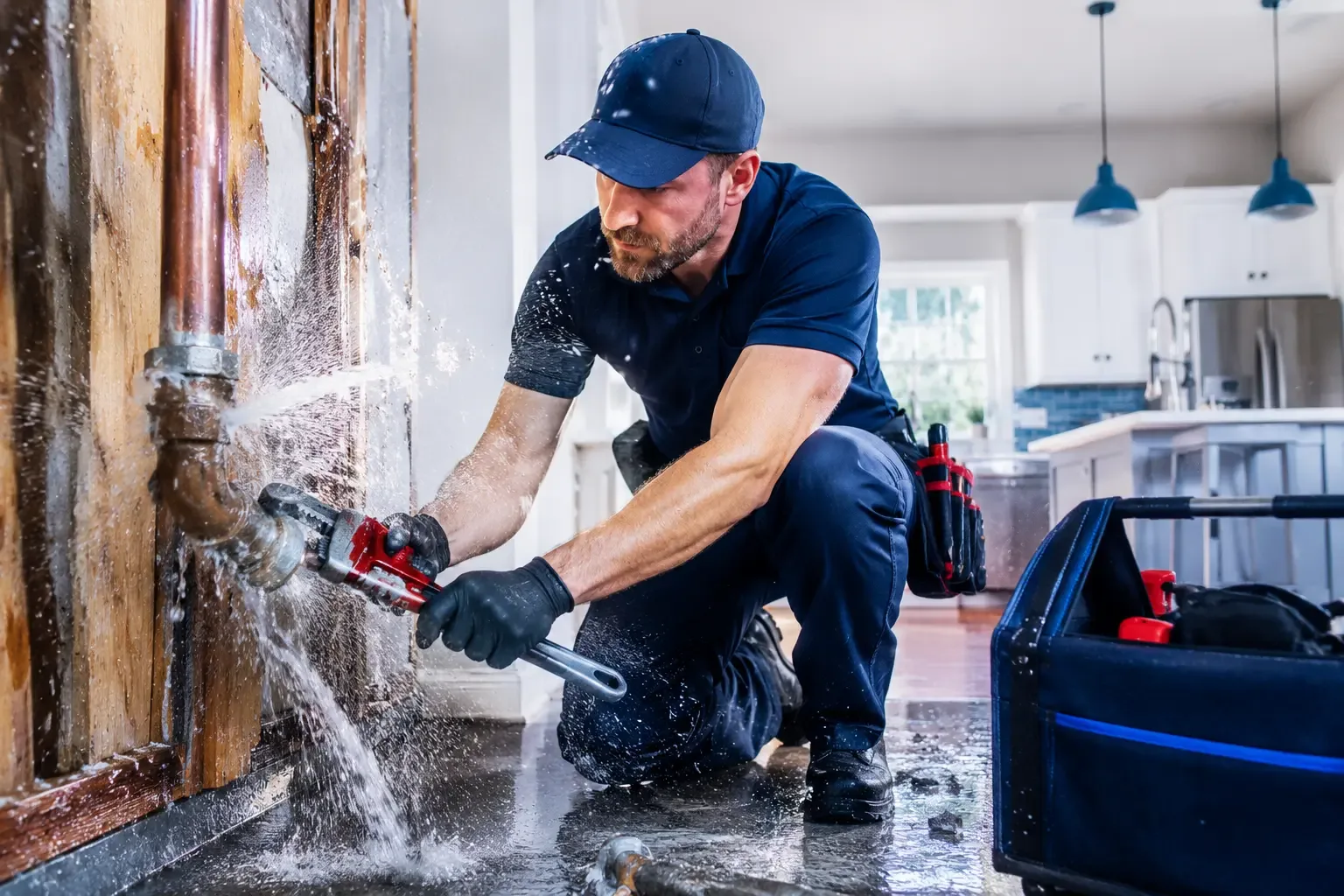 Local emergency pipe repair professionals in Meyersville, TX